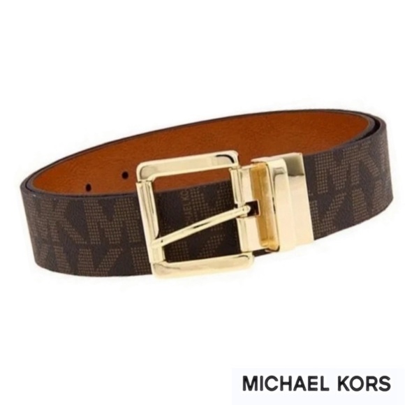 Michael Kors Brown Reversible Belt | Size L-XL - Picture 1 of 7